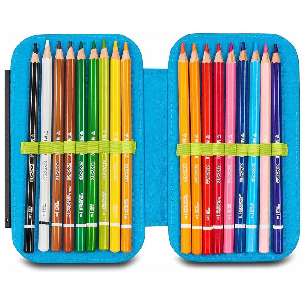 Astuccio Completo 1 Zip Sj Gang Speed Pad New - Flyrocket Boy - Blu/Giallo