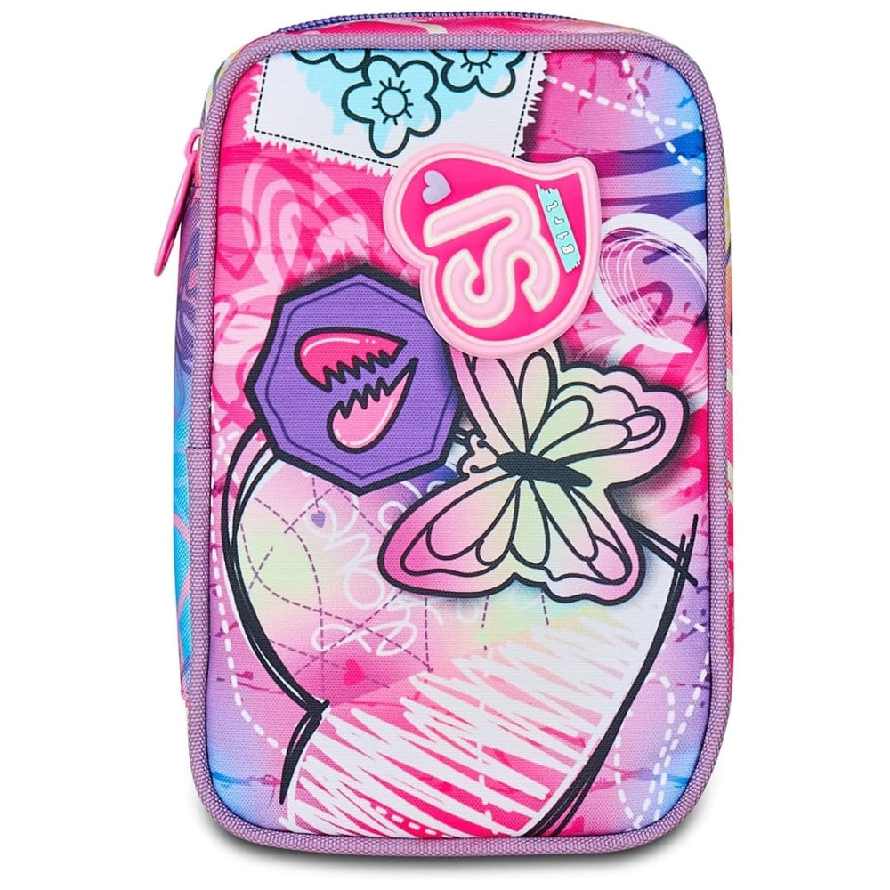 Astuccio Completo 1 Zip Sj Gang Speed Pad New - Tinypatch Girl - Viola/Rosa