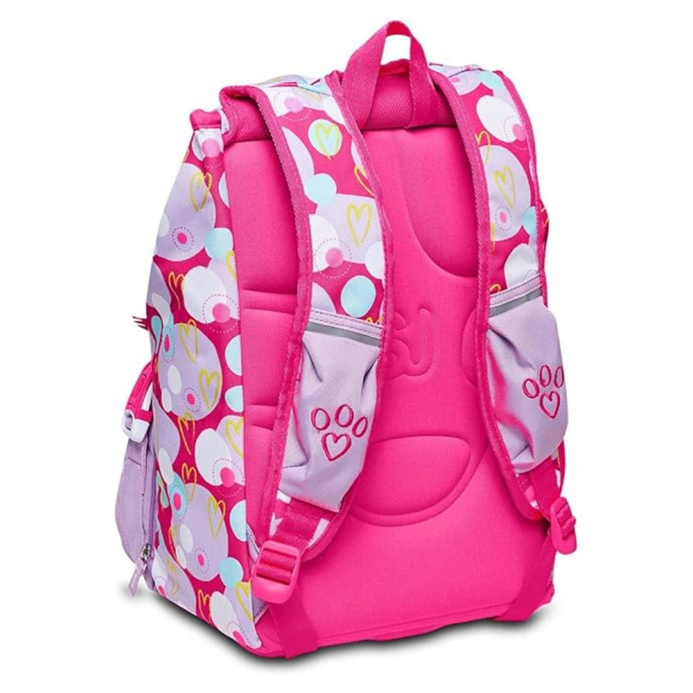 Zaino Estensibile Big SJ Girl Heart Lolly - Rosa/Lilla