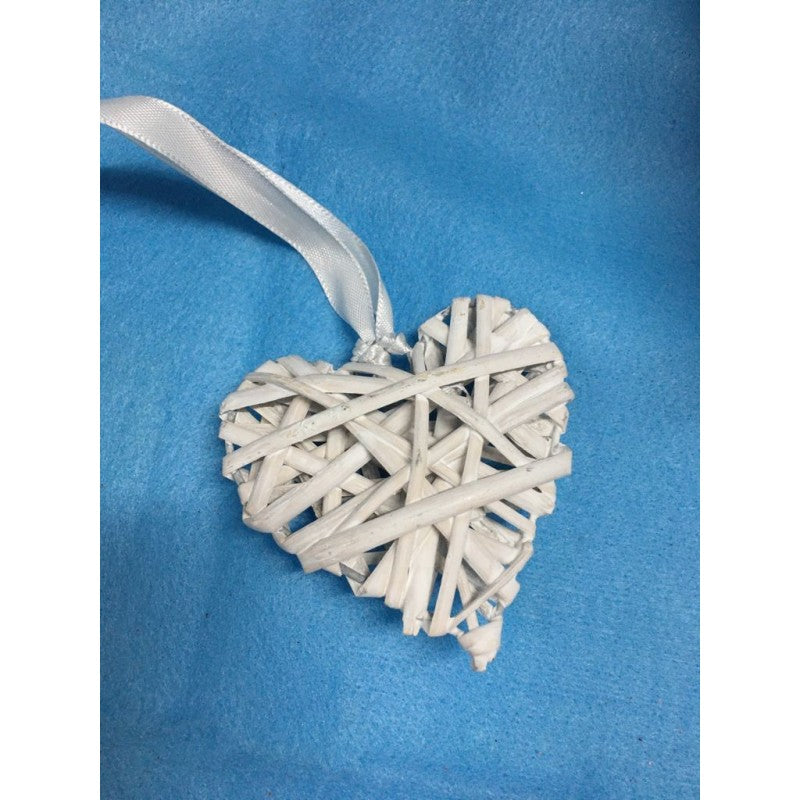Cuore In Vimini Da Appendere