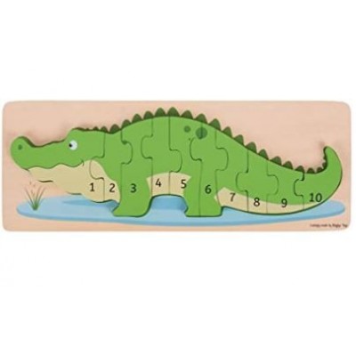 Il Coccodrillo Dei Numeri - Bigjigs Toys