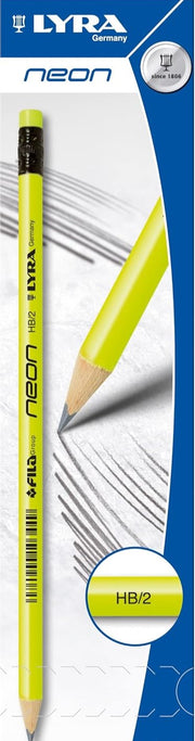 Lyra - Matita Neon HB con gomma