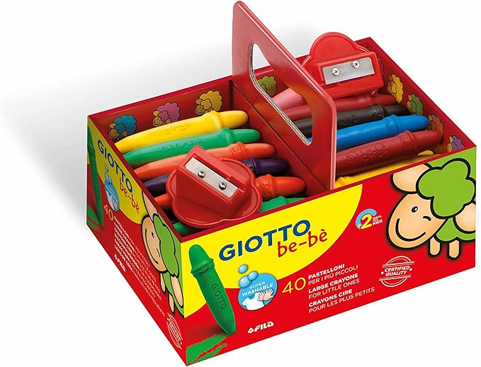 Pastelloni Cera Giotto Bebe' 10 Pz