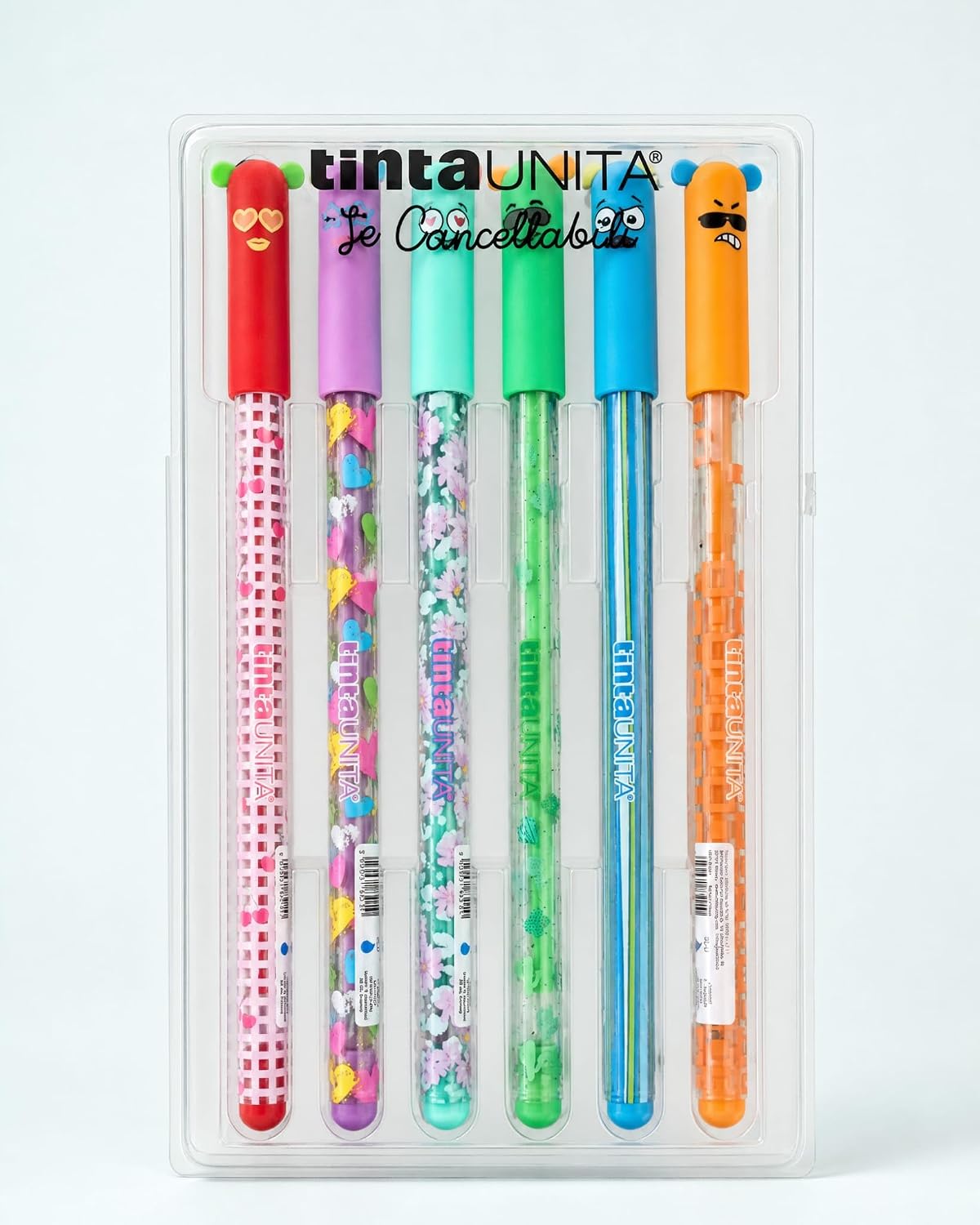 Tinta Unita Penna Cancellabile Fashion Pen Blu – Box 6 Pezzi