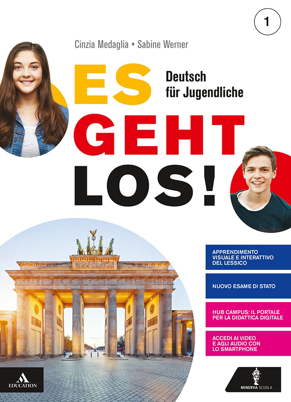 Es geht los! Grammatik für alle. Per la Scuola media. Con e-book. Con espansione online. Con CD-Audio (Vol. 1)