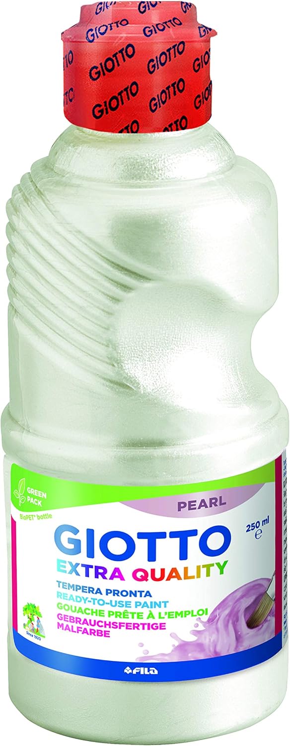 Fila Tempera Pronta GIOTTO  GLITTER da 250 ml