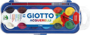 GIOTTO ACQUERELLI, Conf. 12 pz, Con pennello (Ø 30 mm)