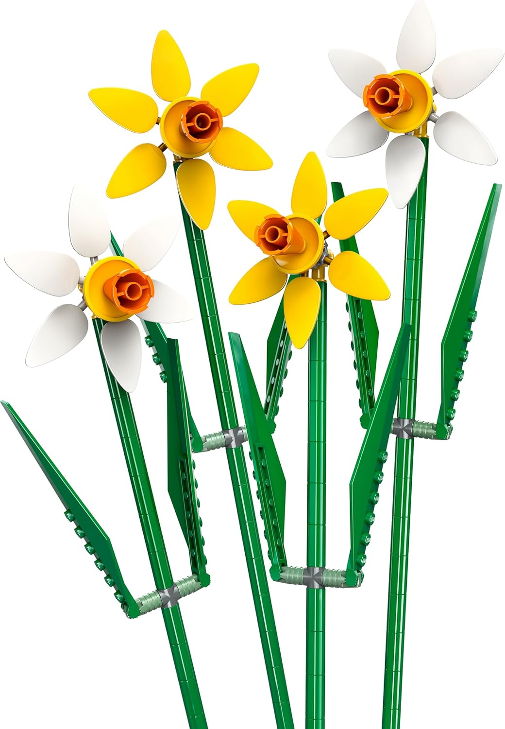 LEGO Botanicals Narcisi - Set di Fiori Finti per Bambine e Bambini 8+ Anni, Costruisci ed Esponi un Bouquet come Decorazione di Casa, Regalo per Donna, Uomo, Ragazza o Ragazzo