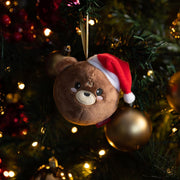 Legami - Decorazione Natalizia in Peluche Oh-Oh-Ornaments, Tema Teddy Bear, Pallina di Natale, da Appendere all'Albero, in Poliestere, 9 x 10 x 4 cm