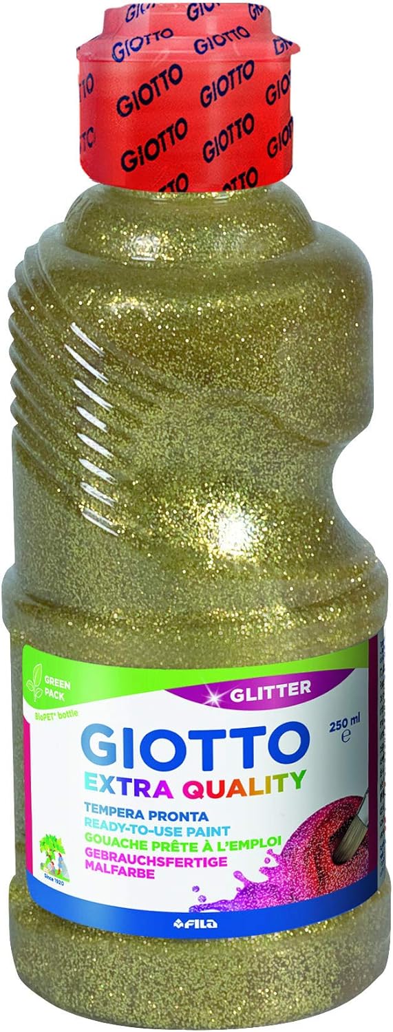 Fila Tempera Pronta GIOTTO  GLITTER da 250 ml