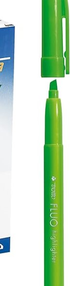 Evidenziatore fluo Highlighter - punta a scalpello - giallo - Tratto