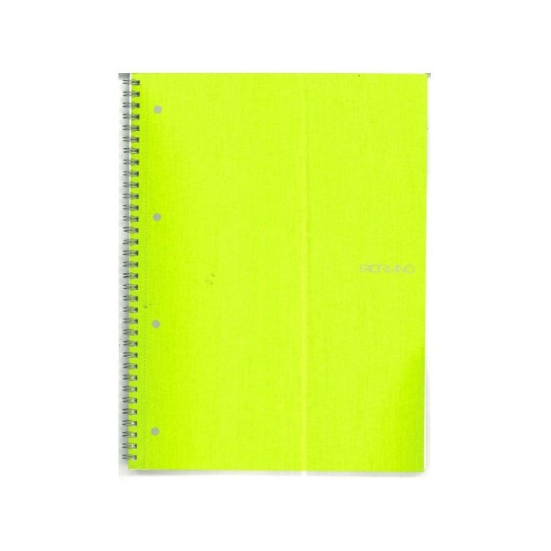 Maxi Quaderno Spiralato Fabriano Ecoqua A4 70 Fogli 85gr - Colori Assortiti
