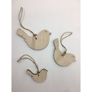 Sagome Uccellini - Conf. 3 Pezzi