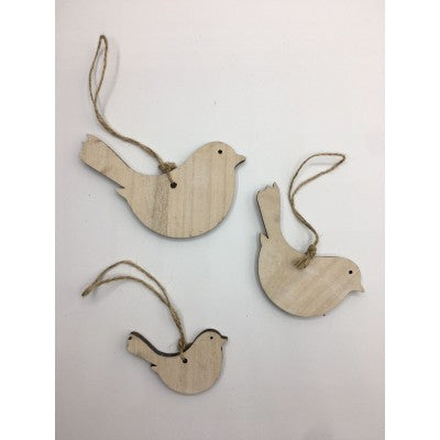 Sagome Uccellini - Conf. 3 Pezzi