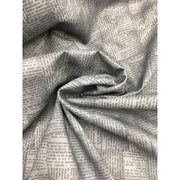 Stoffa A Fantasia - Carta Di Giornale - Cotone