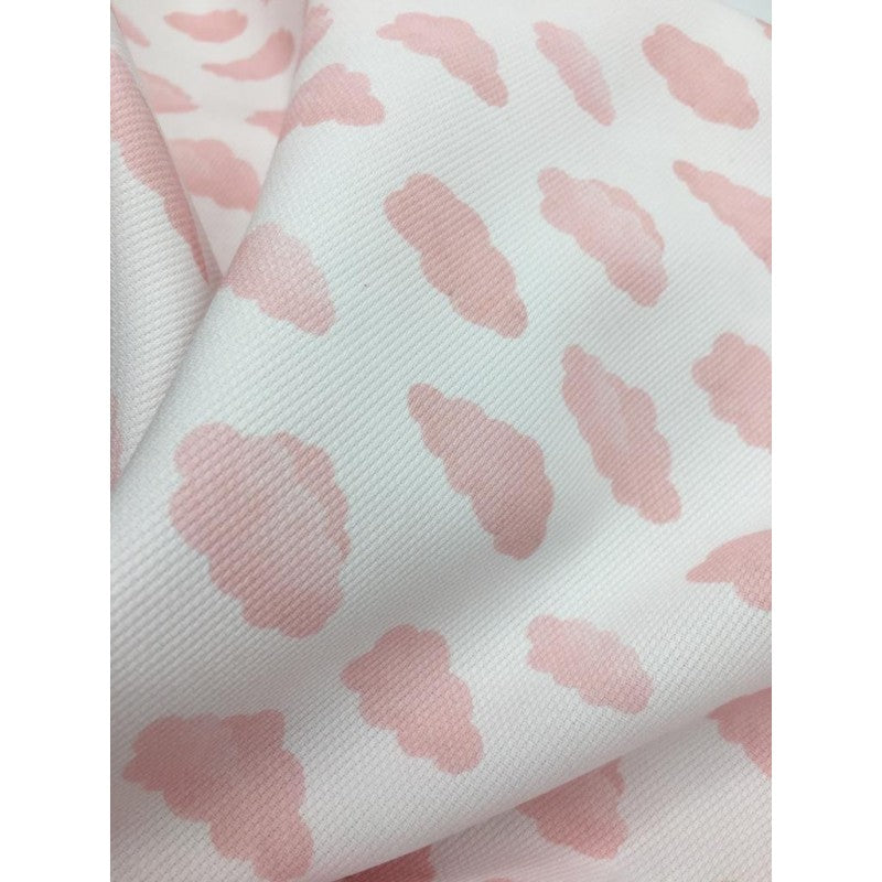 Stoffa A Fantasia - Nuvolette - Piquet