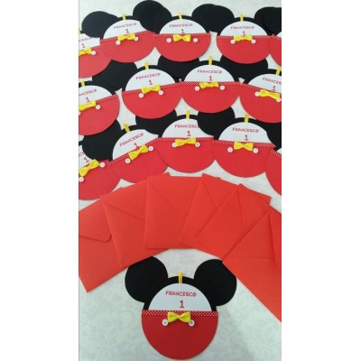 Invito A Bustina Topolino