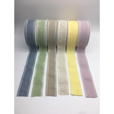 Nastro A Tinta Unita - Tessuto Naturale
