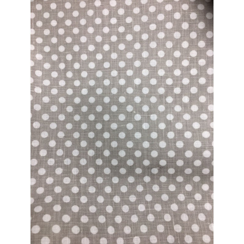 Stoffa A Fantasia - Pois - Lino