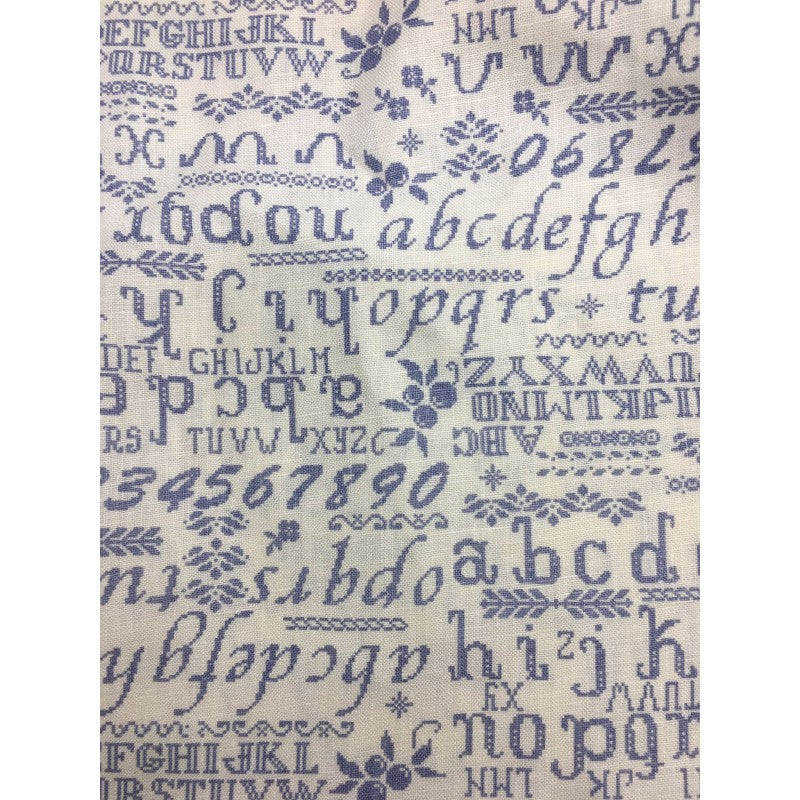 Stoffa A Fantasia - Alfabeto - Lino