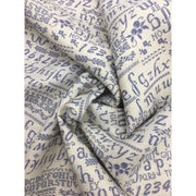 Stoffa A Fantasia - Alfabeto - Lino