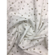 Stoffa A Fantasia - Cuori - Piquet