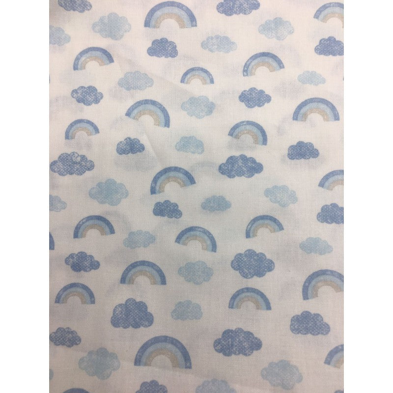 Stoffa A Fantasia - Arcobaleni - Cotone