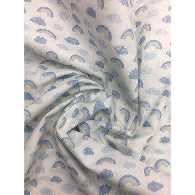 Stoffa A Fantasia - Arcobaleni - Cotone