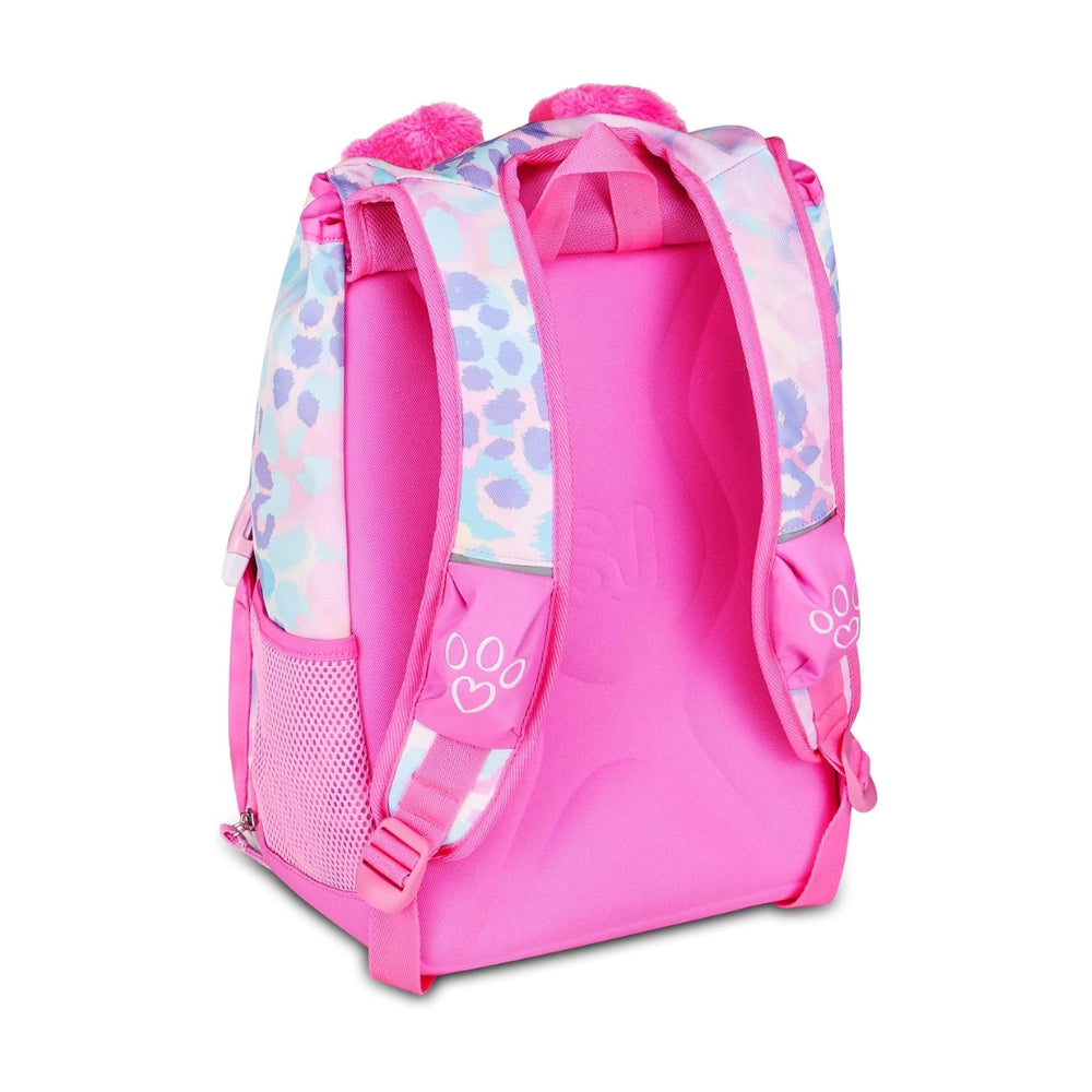 Sj Gang Style Jam Gang Zaino Scuola Estensibile Big Heart Buddy Girl - Rosa, 24 L