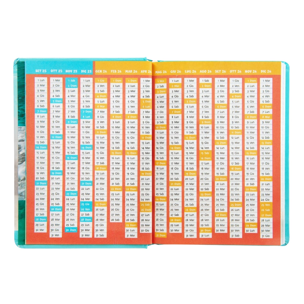 Diario Standard Giornaliero WWF Orso, Datato 2025-2026, 12 Mesi - Franco Cosimo Panini