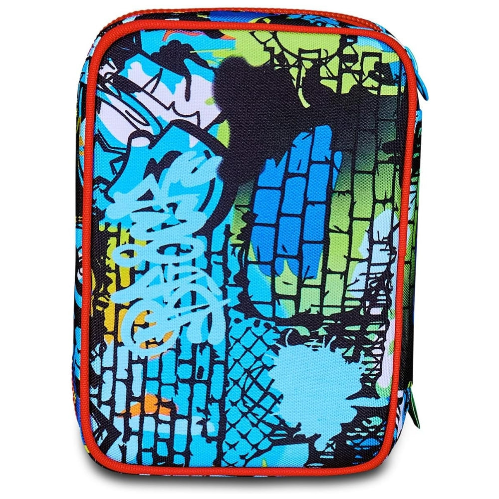 Astuccio Completo 1 Zip Sj Gang Speed Pad New - Fantasys Boy – Blu/Rosso