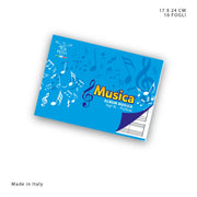 Album Musica 17 x 24 cm – 16 Fogli