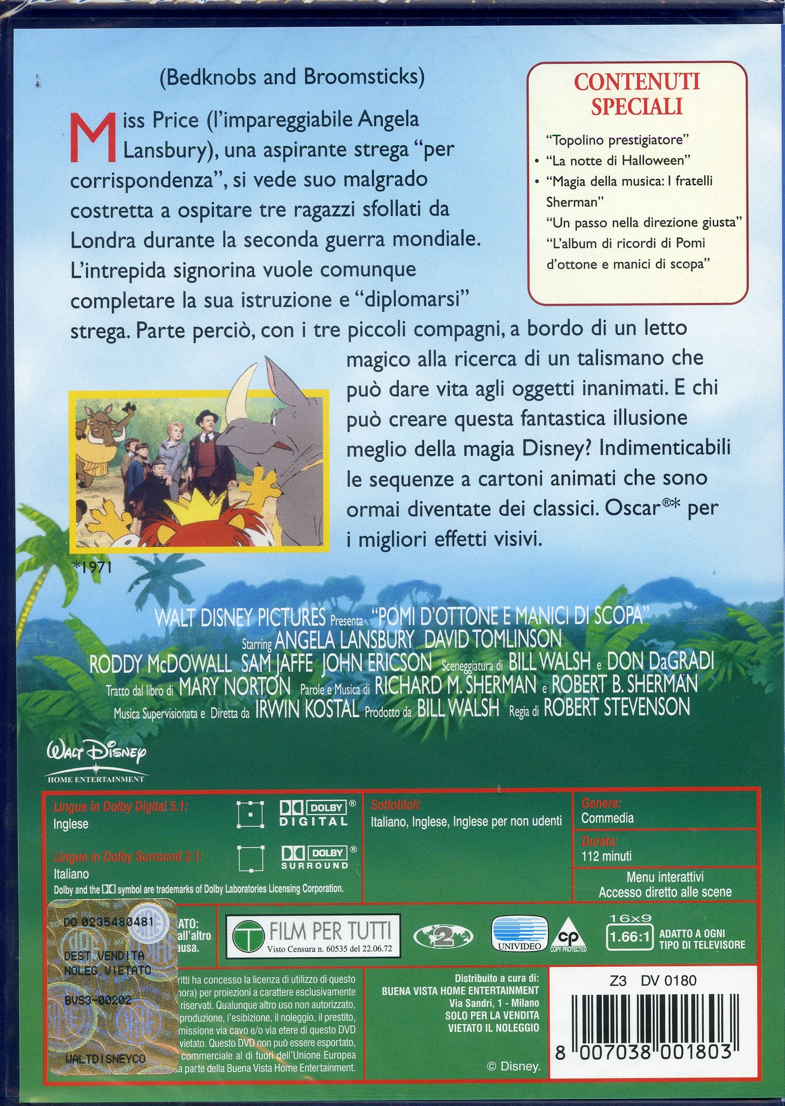 Pomi D'Ottone E Manici Di Scopa - DVD Disney