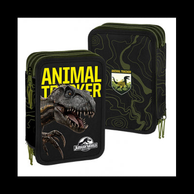 Astuccio 3 Zip - Jurassic World