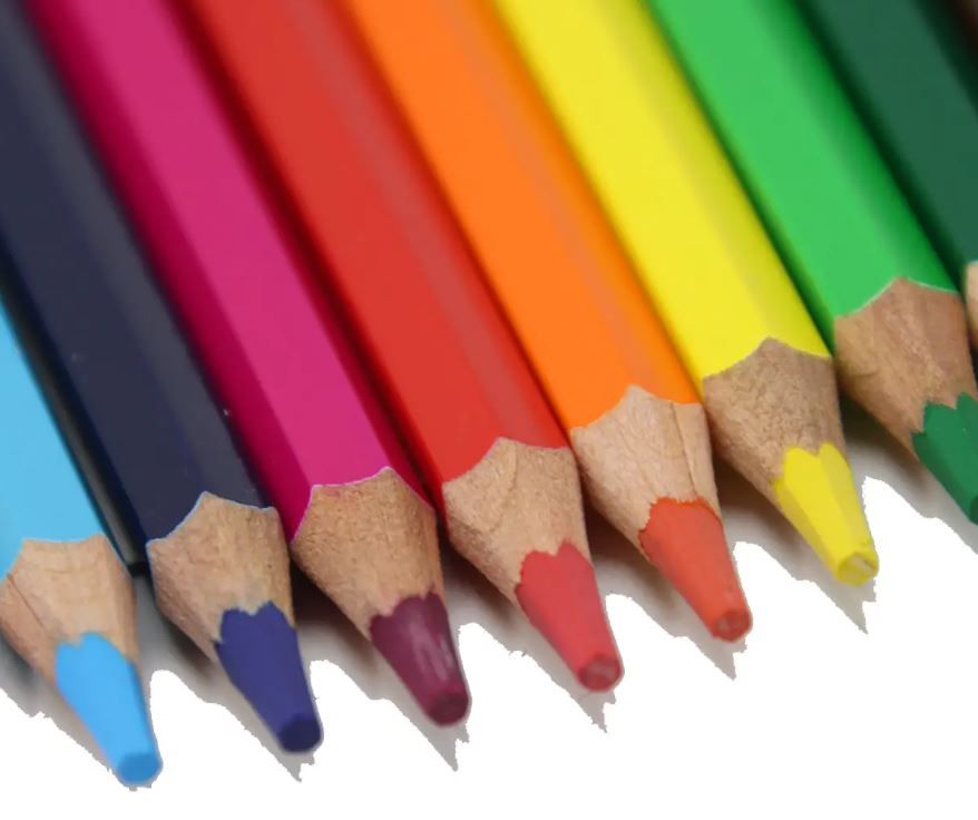 Tinta Unita – Pastelli a Colori con Mina 4,0 mm Set da 36 Pezzi