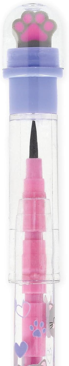 Matita Impilabile con Gomma Take a Tip Kitty - Legami