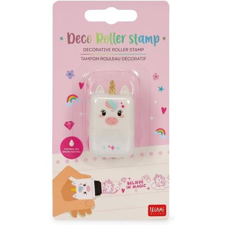 Timbro Decorativo a Rullo Roller Stamp Unicorn - Legami