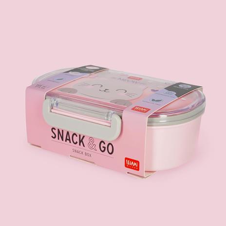 Contenitore Porta Merenda Snack Box Kitty - Legami