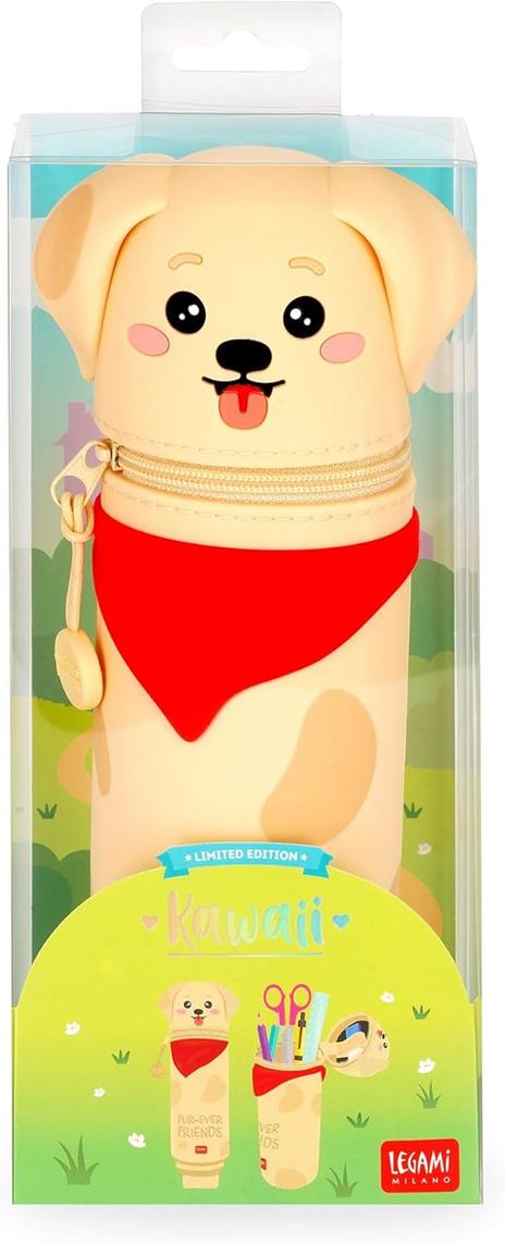 Borsellino Kawaii 2in1 in Silicone Golden - Legami