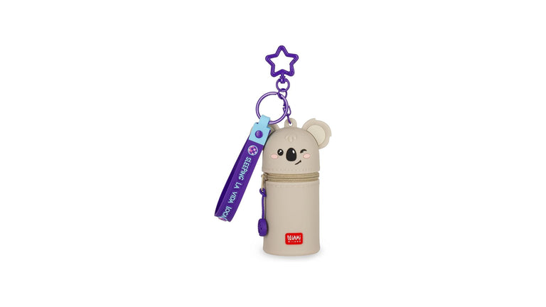 Legami - Portamonete con Portachiavi Mini Kawaii - Koala | Con anello a spirale, idea regalo