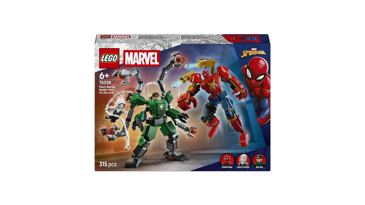 LEGO Marvel Battaglia mech: Spider-Man vs. Doc Ock 76338