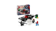 LEGO Marvel Spider-Man contro Muscle Car di Venom 76309 | Giochi per bambini da 7 anni, macchina giocattolo da costruire, 3 minifigure, set da supereroi,...