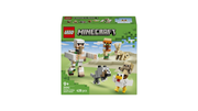 LEGO Minecraft Attacco nel deserto del fantino di polli 21592 | Giochi per bambini da 9 anni, 6 personaggi tra cui Golem di Ferro, decorazione stanza da...