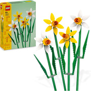 LEGO Botanicals Narcisi - Set di Fiori Finti per Bambine e Bambini 8+ Anni, Costruisci ed Esponi un Bouquet come Decorazione di Casa, Regalo per Donna, Uomo, Ragazza o Ragazzo