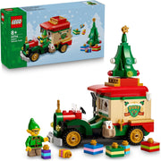 LEGO Furgone delle Consegne di Babbo Natale - Colorato Modellino da Gioco e da Esposizione con Albero di Natale