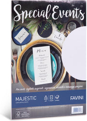 Carta metallizzata Favini Special Events, 20 fogli, 120 g/m², formato A4 (21x29,7 cm)