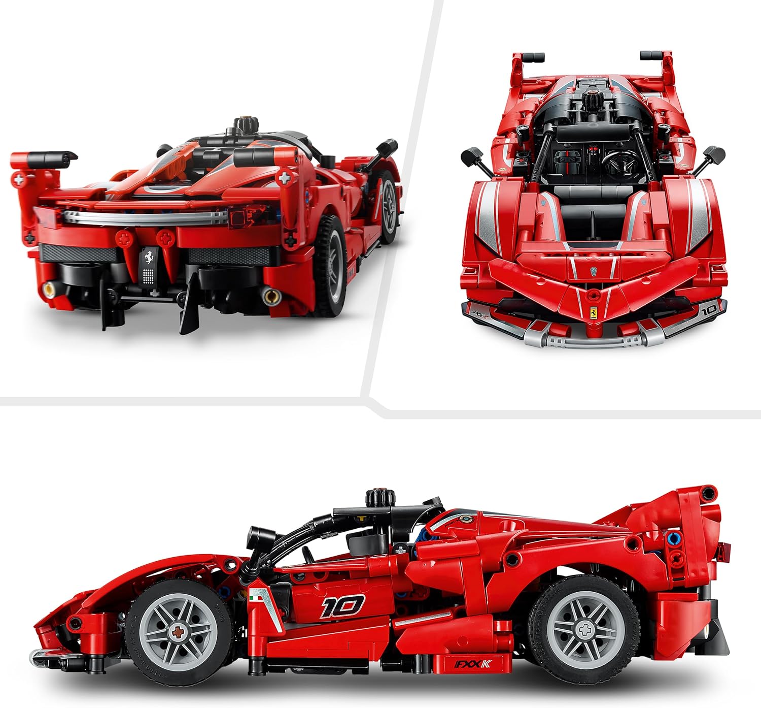 LEGO Technic Ferrari FXX K Macchina Giocattolo - Modello di Auto da Corsa per il Gioco e l'Esposizione con Motore V12, Differenziale e Pistoni Mobili - Idea Regalo per Bambini da 10 Anni - 42212