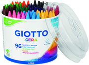 Giotto Cera Maxi - 96 pz - Colori - Assortiti Barattolo