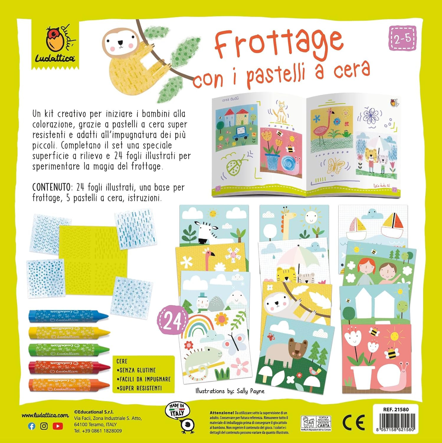 Frottage con I Pastelli A Cera - Ludattica Dudù Crea