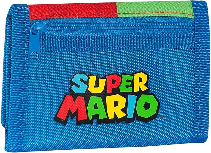 Portafoglio Super Mario Rosso/Blu 13 x 8,5 – Franco Cosimo Panini